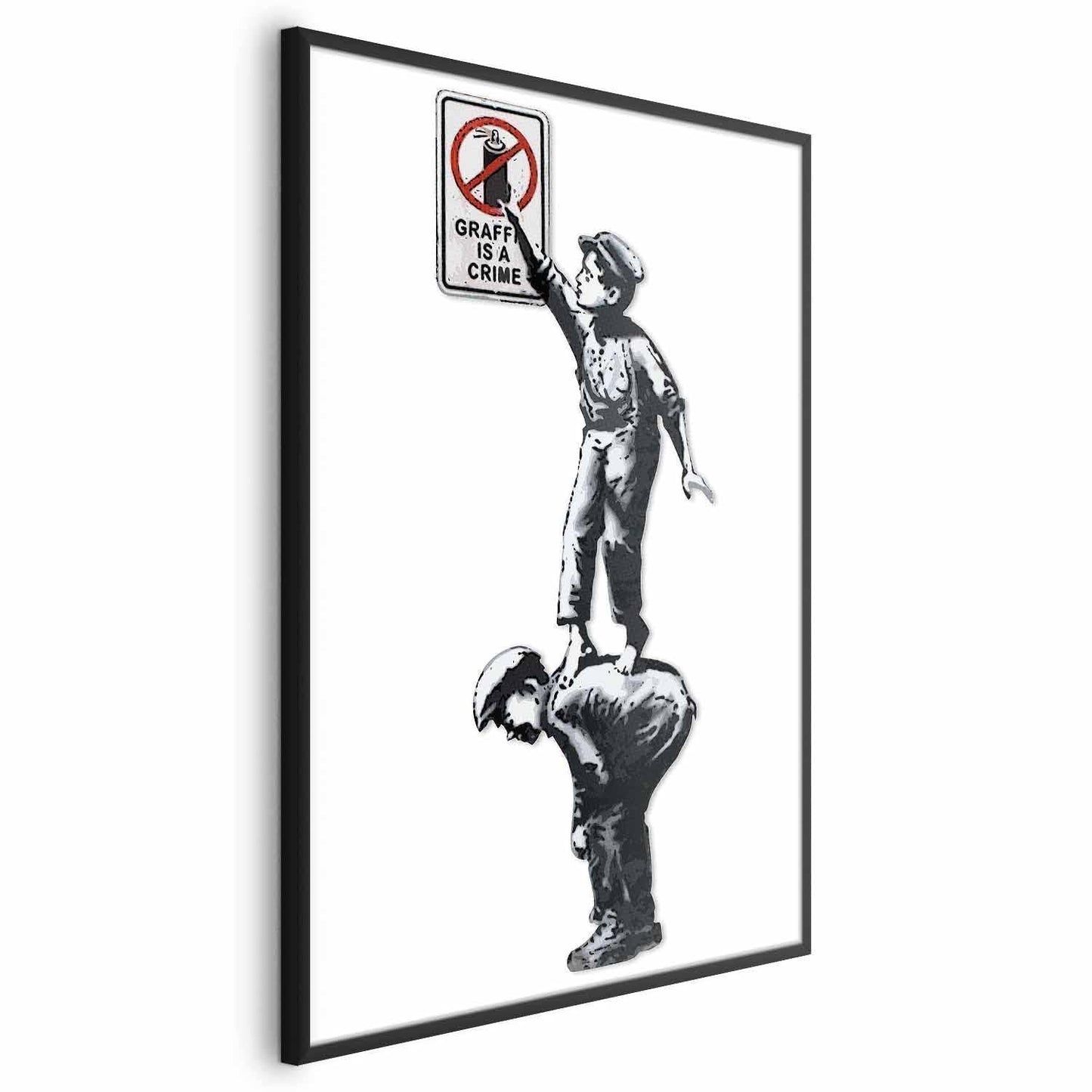 Poster - Graffiti is a Crime Artgeist