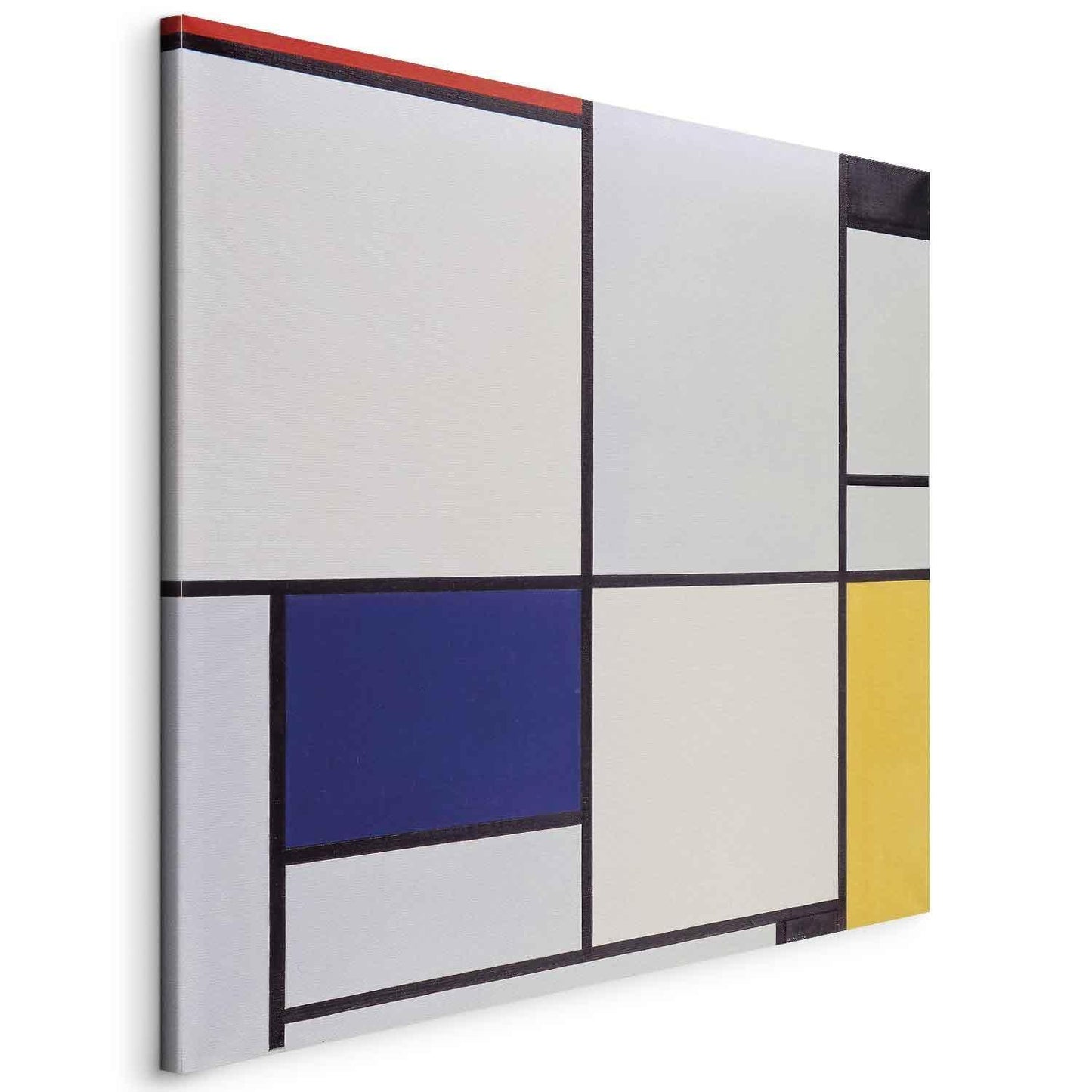 Leinwandbild - Piet Mondrian – Tableau I