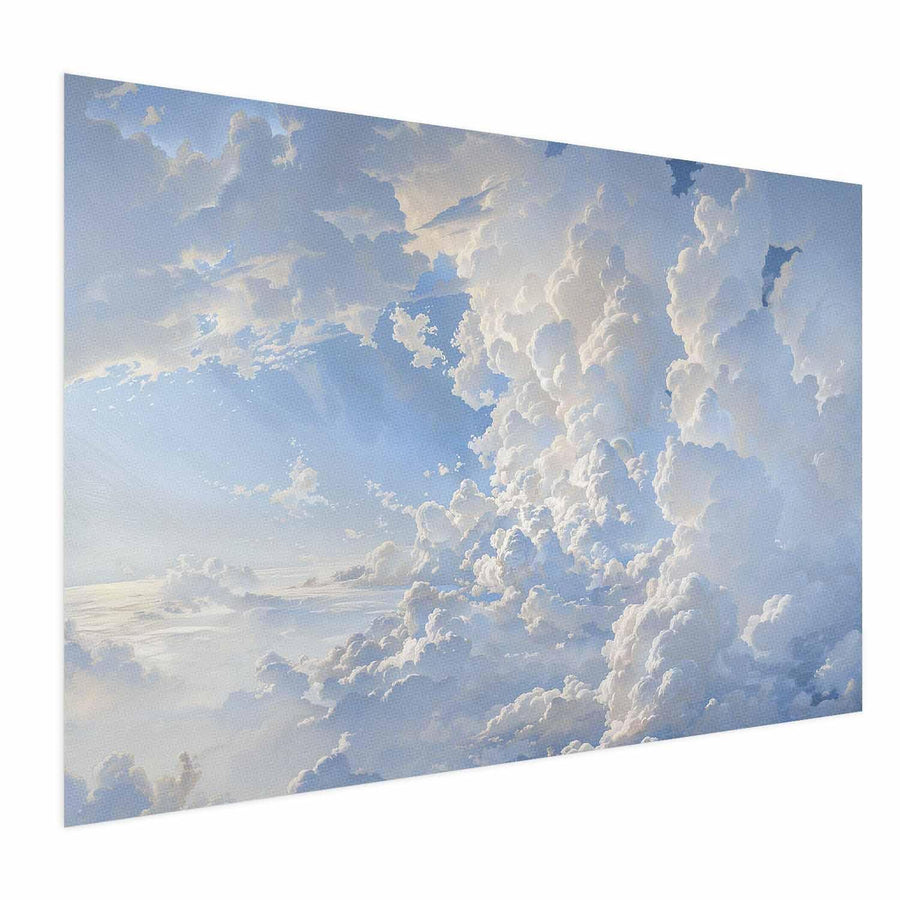 Poster - The Sun Revealing Cloud Secrets: Spectacular Sky Images Artgeist