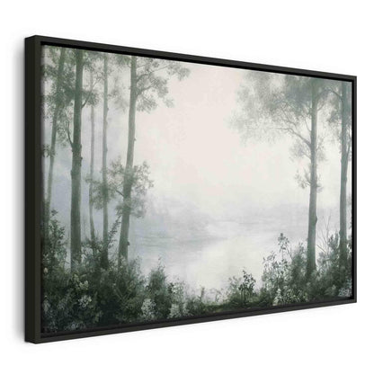 Leinwandbild - Retro-Landschaft - Nostalgische Naturidylle Artgeist