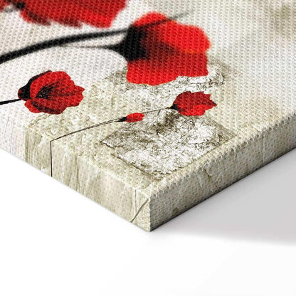 Leinwandbild - Scarlet Field