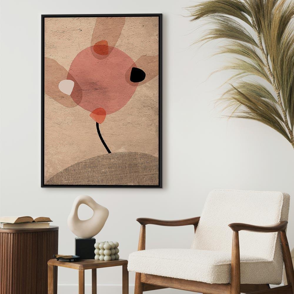 Leinwandbild - Windmill on the Hill (1 Part) Vertical