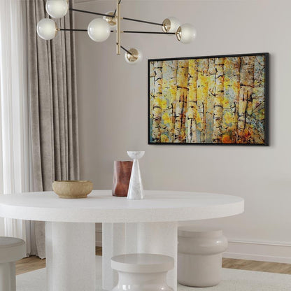 Leinwandbild - Summer Colors of the Forest (1 Part) Wide