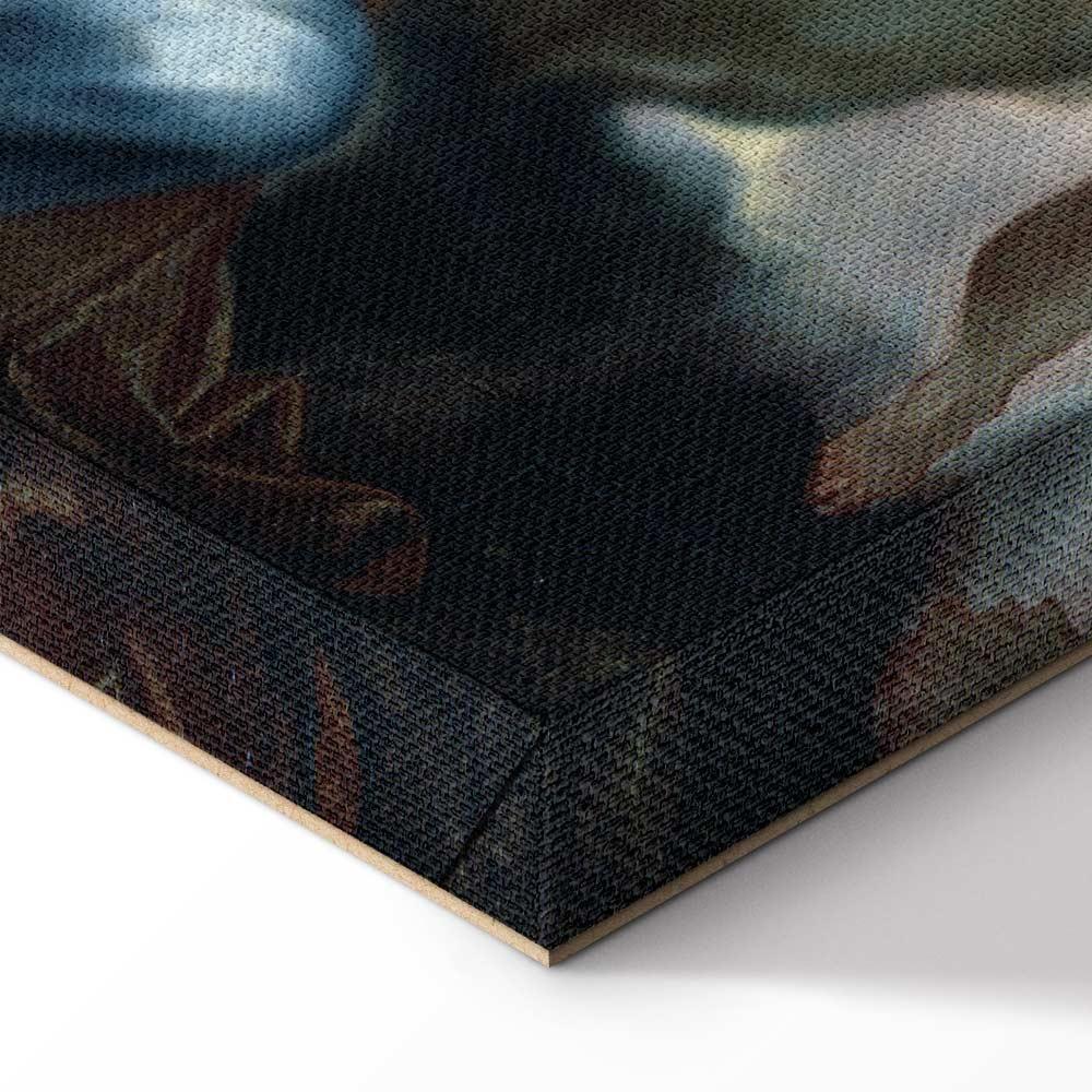 Leinwandbild - Tintoretto – Apparition of the Cross to St Peter