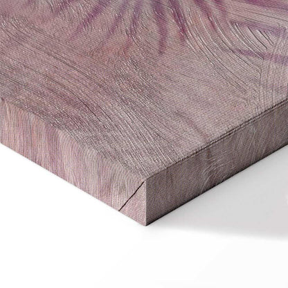 Leinwandbild - Pink Nature (1 Part) Wide