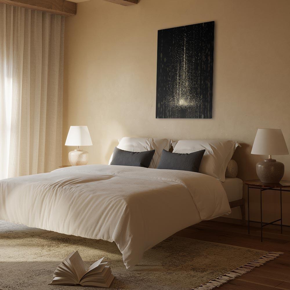 Leinwandbild - Snowstorm (1 Part) Vertical