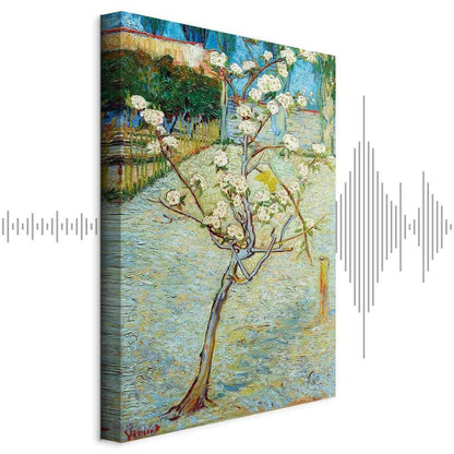 Leinwandbild - Vincent van Gogh – Blossoming Pear Tree
