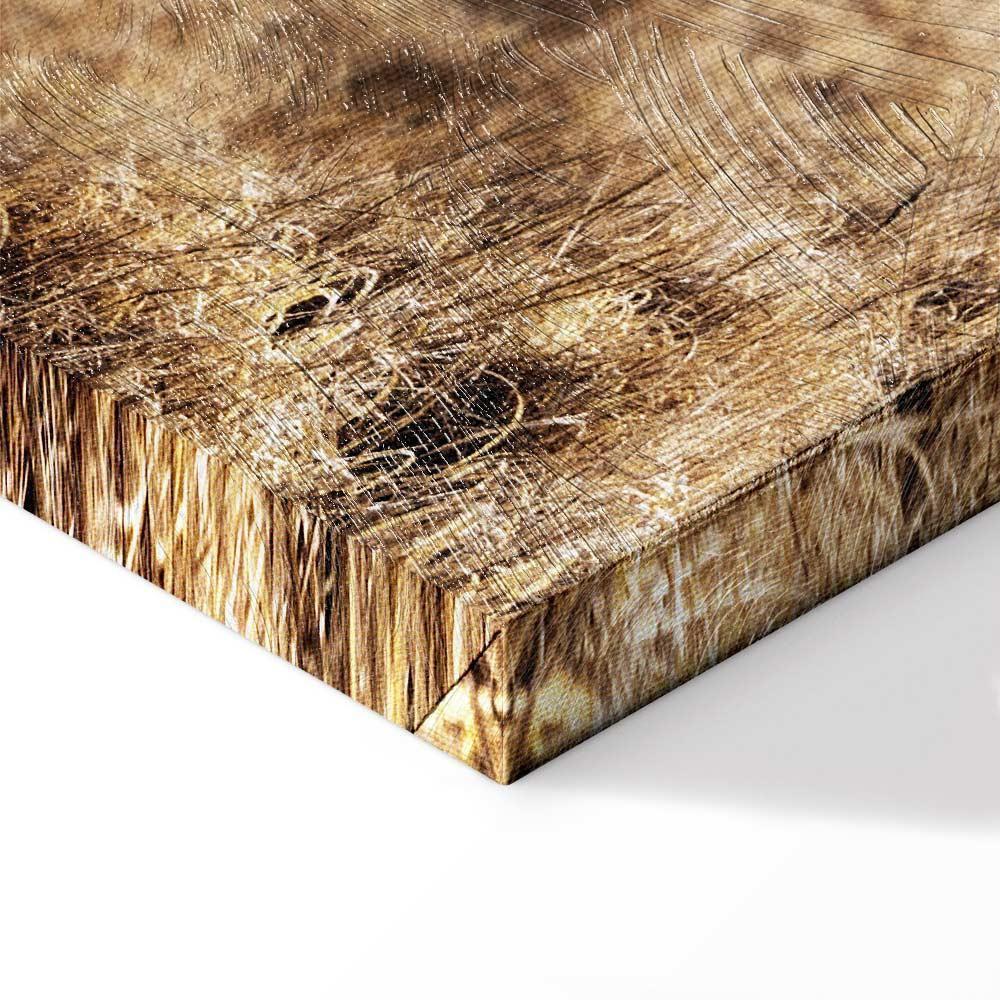 Leinwandbild - Wooden Windmill (1 Part) Vertical