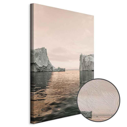 Leinwandbild - Ice Statues (1 Part) Vertical