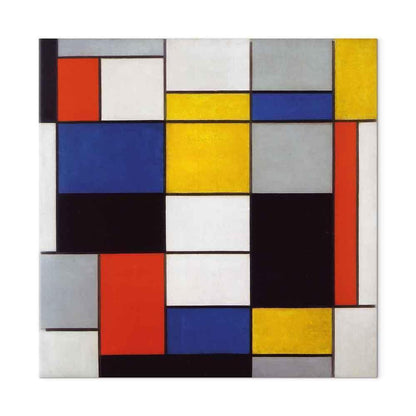 Leinwandbild - Piet Mondrian – Composition A