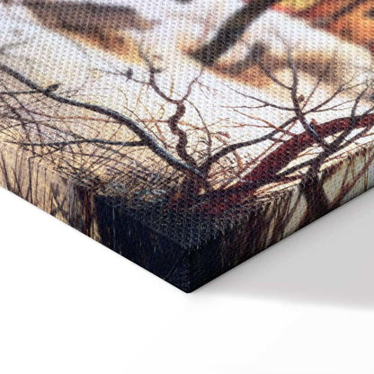 Leinwandbild - Pieter Bruegel the Elder – Winter Landscape with Birdtrap