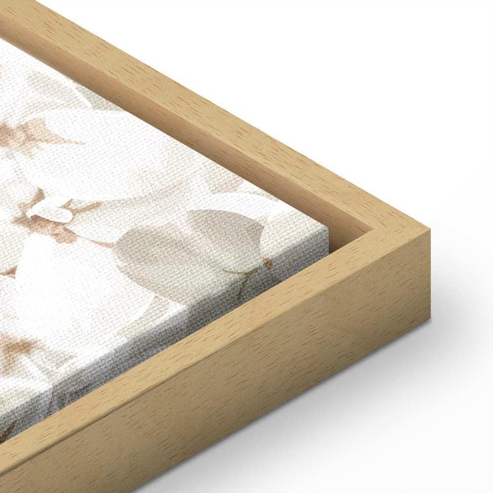 Leinwandbild - Falling Flowers (1 Part) Wide