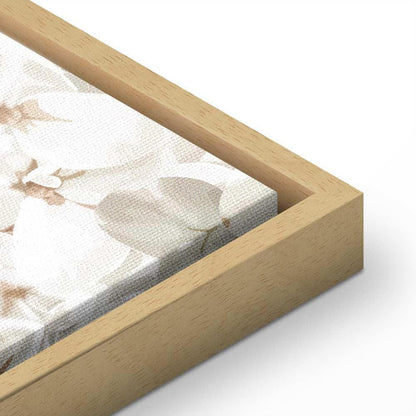 Leinwandbild - Falling Flowers (1 Part) Wide