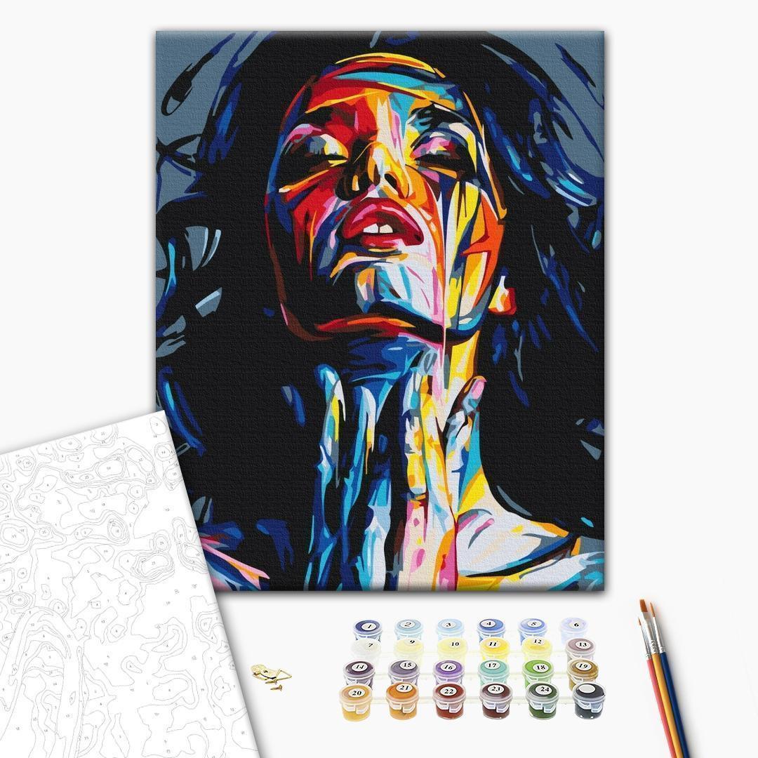 Malen nach Zahlen - Colourful beauty