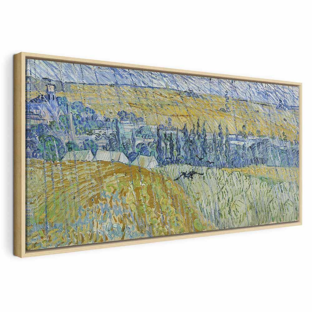 Leinwandbild - Vincent Van Gogh – Auvers in the Rain