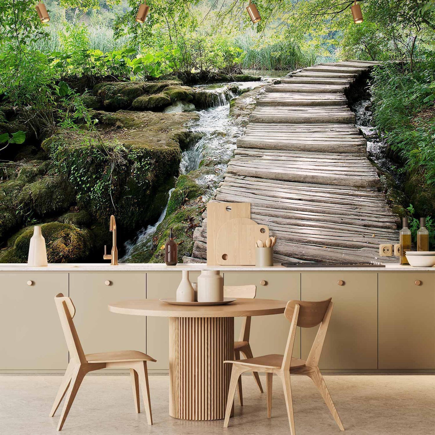 Fototapete - Forest path