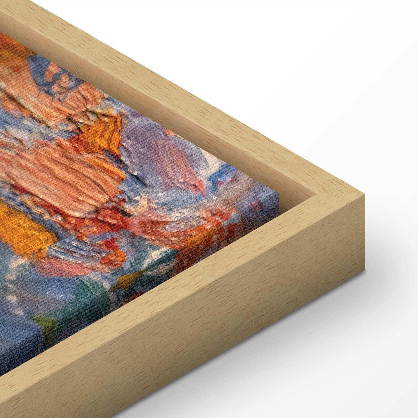 Leinwandbild - Piet Mondrian – House in Sunlight