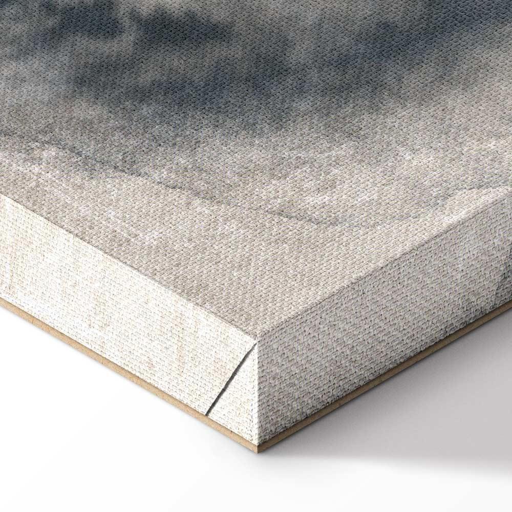 Leinwandbild - Thoughtful in Blue