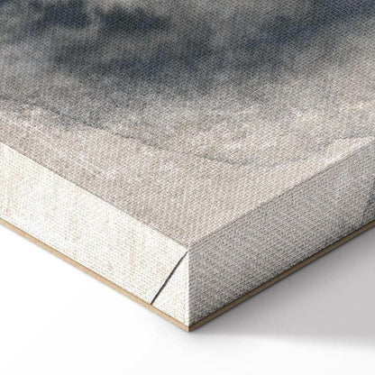 Leinwandbild - Thoughtful in Blue