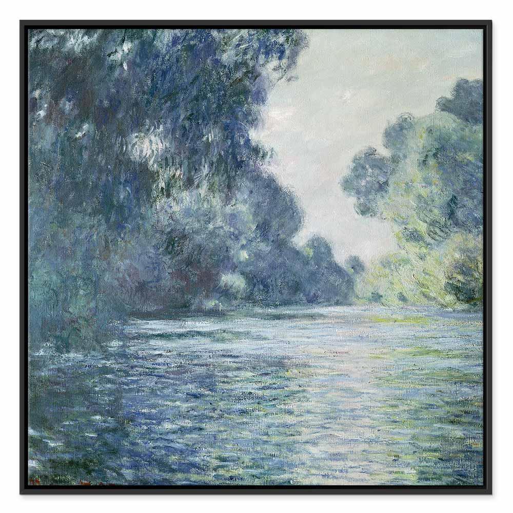 Leinwandbild - Claude Monet – A Stretch of the Seine near Giverny