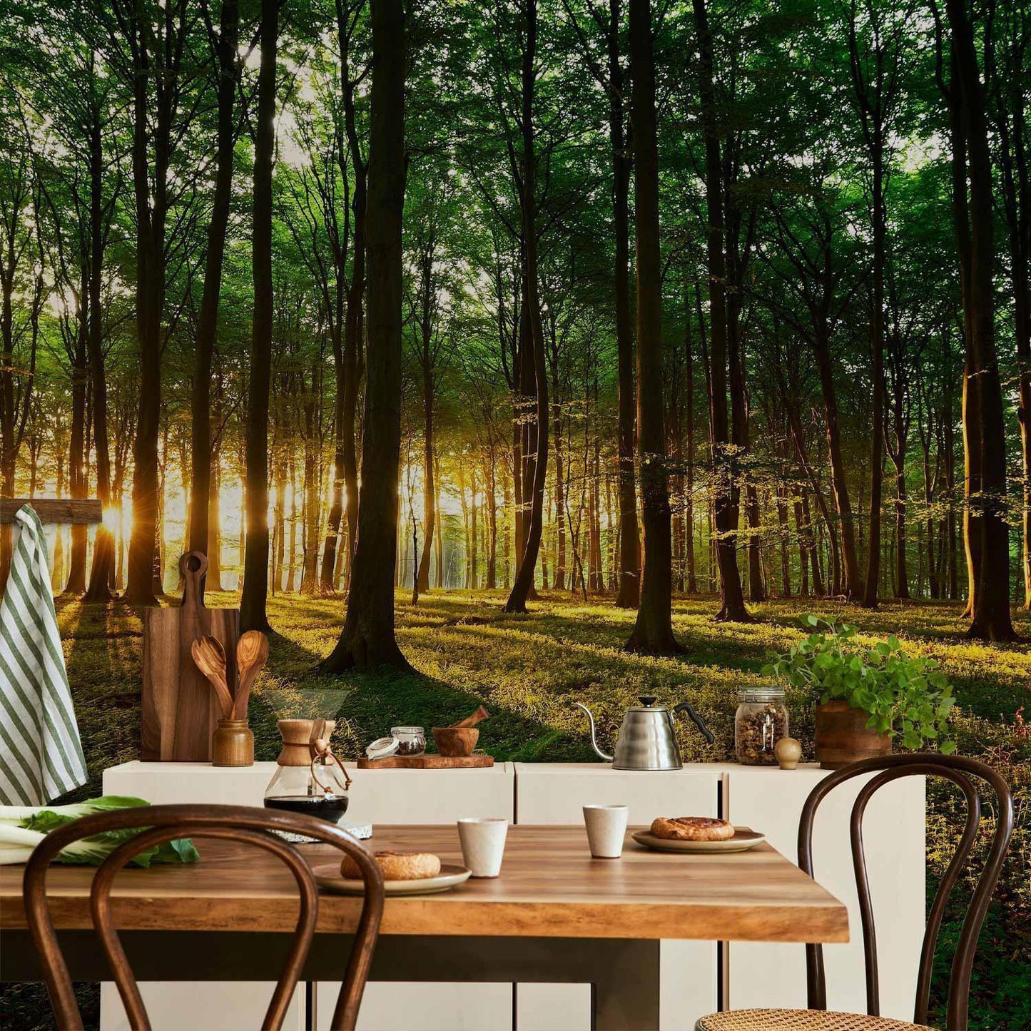 Fototapete - Mystical Morning