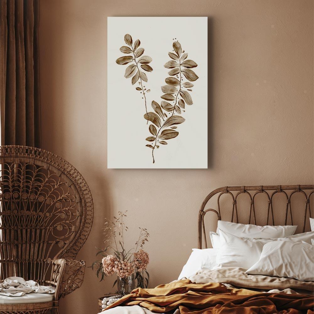 Leinwandbild - August Leaves (1 Part) Vertical