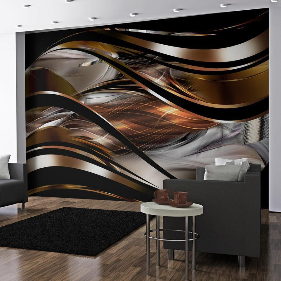 Fototapete - Amber storm Artgeist