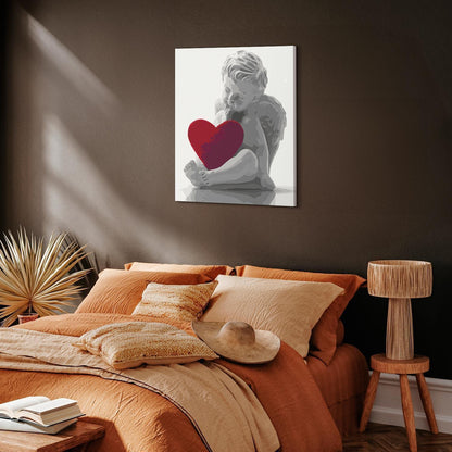 Malen nach Zahlen - Angel (Red Heart)