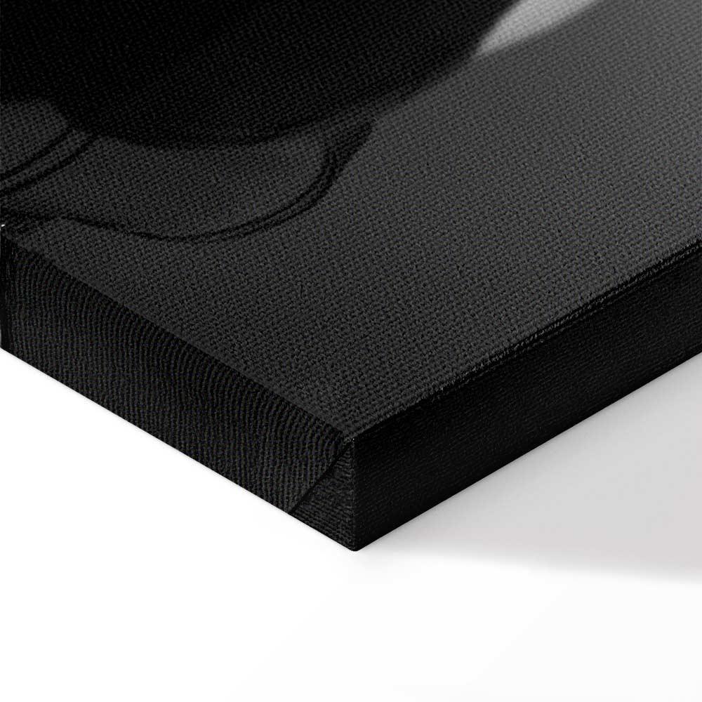 Leinwandbild - Black Elegance (1 Part) Vertical