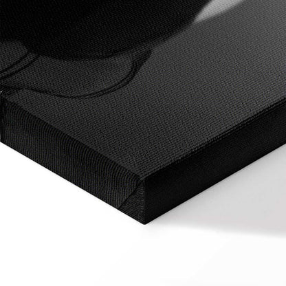 Leinwandbild - Black Elegance (1 Part) Vertical