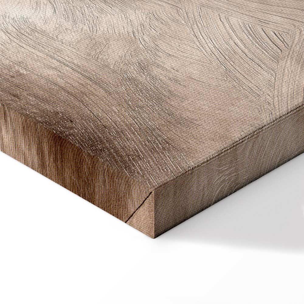 Leinwandbild - Moon and Statue (1 Part) Vertical