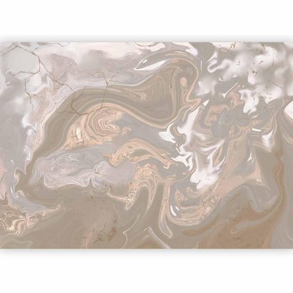Fototapete Steinstruktur - Realistische Naturstein Wandtapete mit authentischer Gesteinsoptik