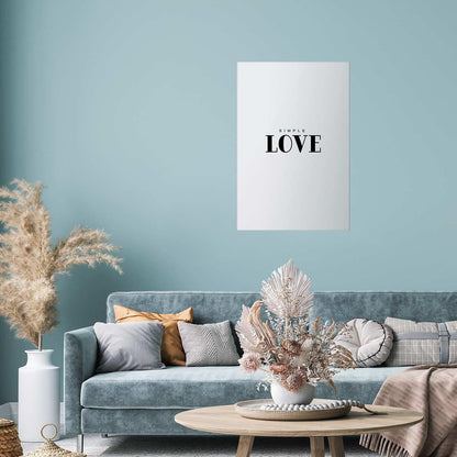 Poster - Simple Love Artgeist