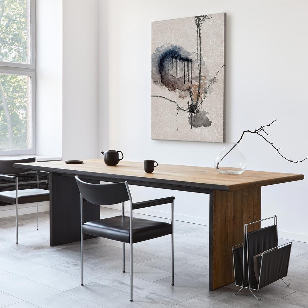 Leinwandbild - Watercolor Stained Glass (1 Part) Vertical