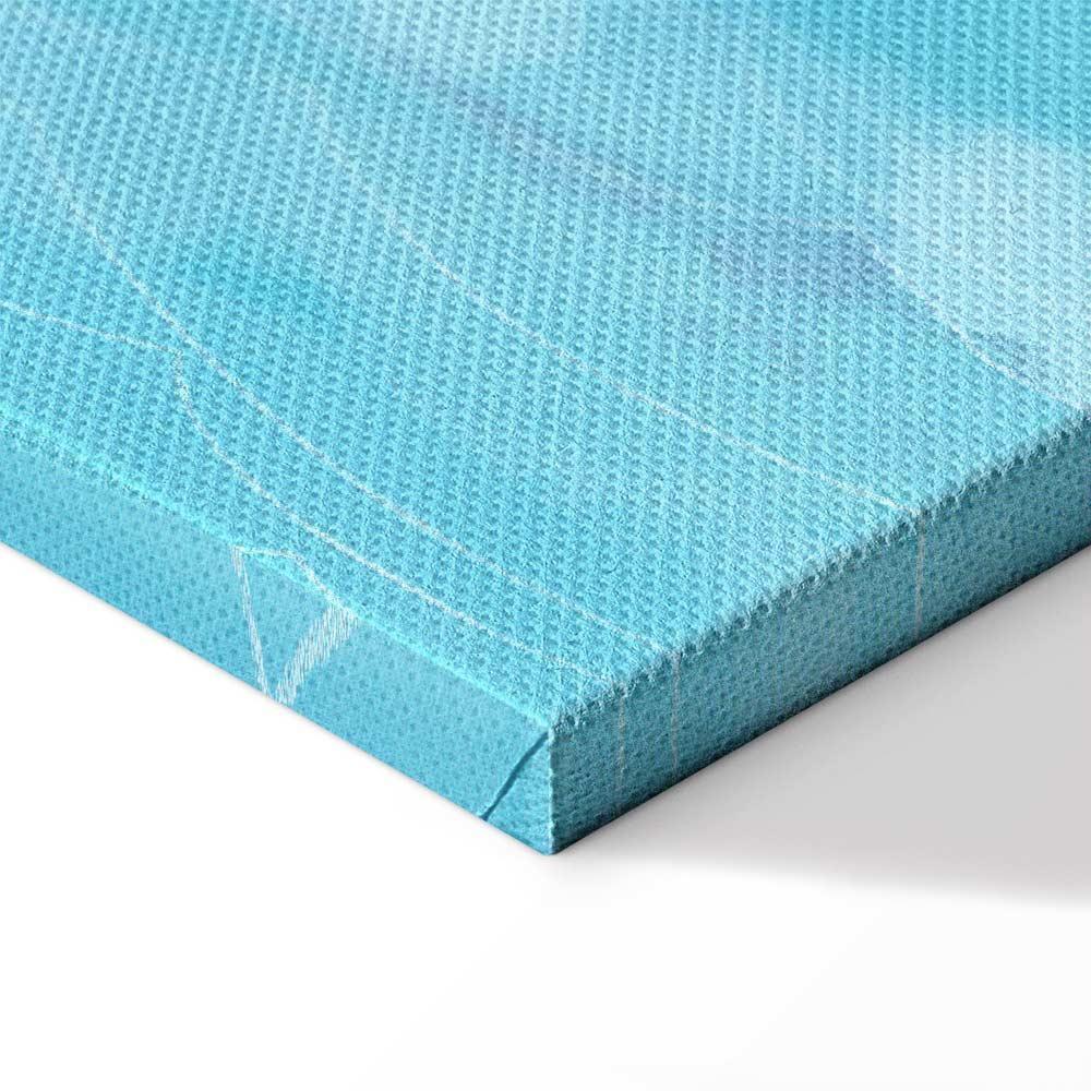 Leinwandbild - Night Waves (1 Part) Wide - Third Variant