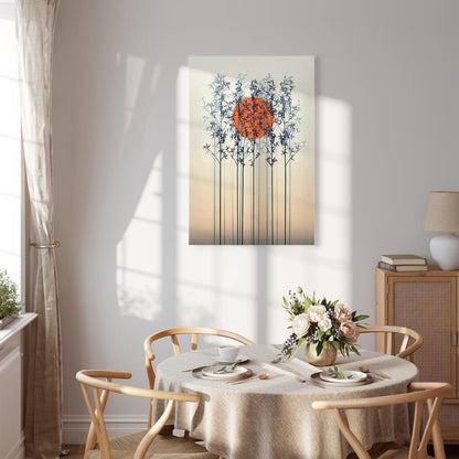 Leinwandbild - Lonely Twilight (1 Part) Vertical