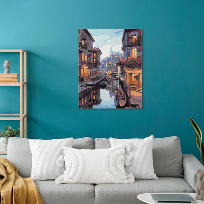 Malen nach Zahlen - Venetian canals