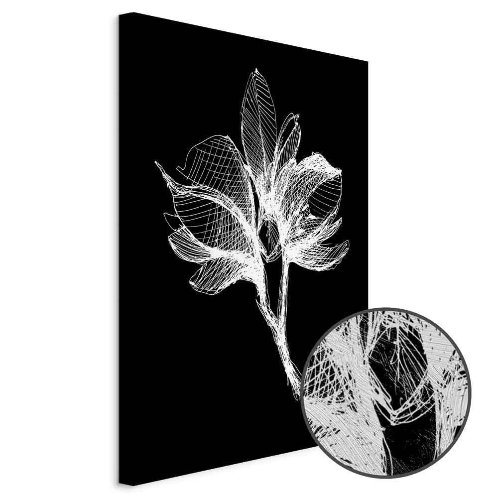 Leinwandbild - Night Flower (1 Part) Vertical