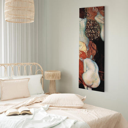 Leinwandbild - Gustav Klimt – Goldfish