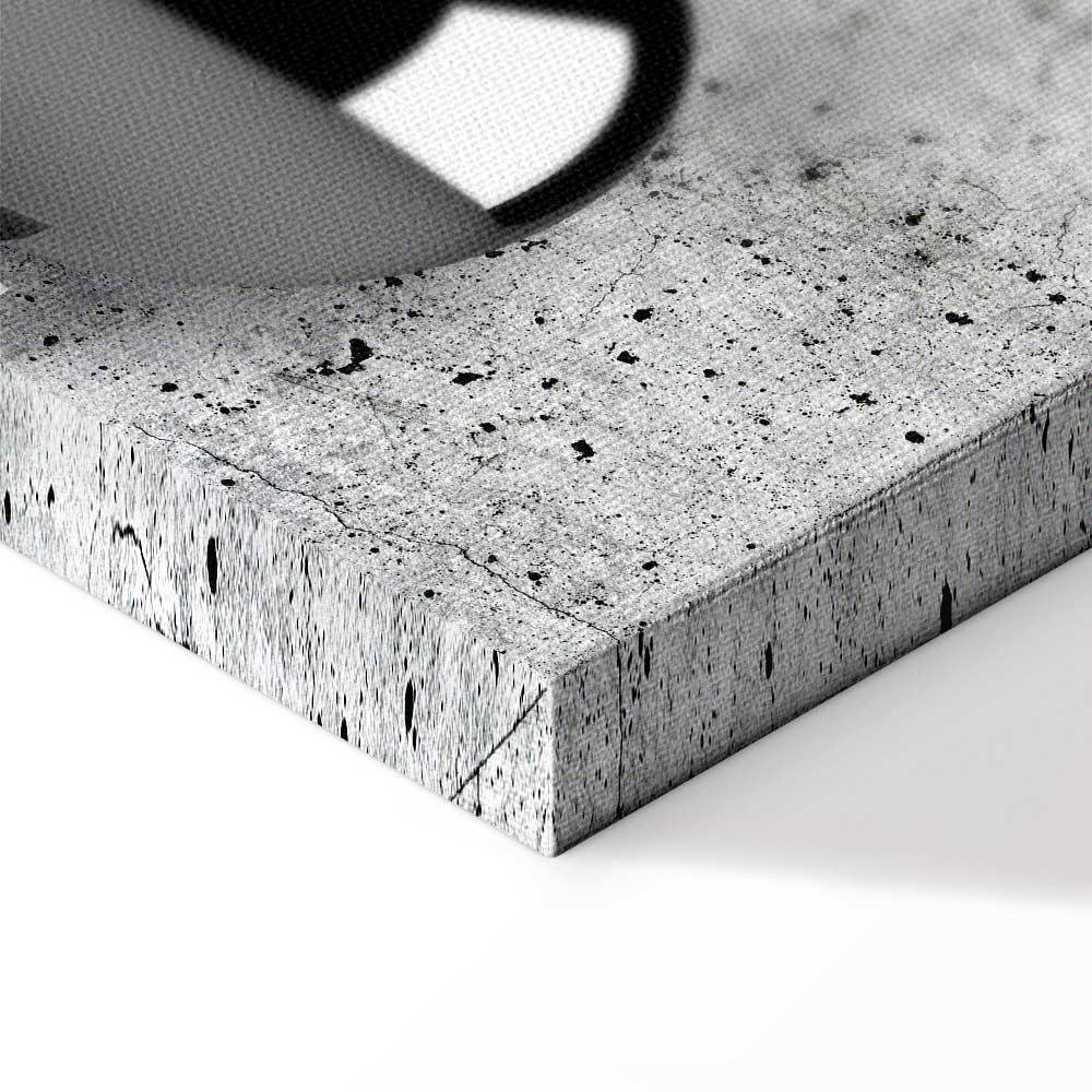 Leinwandbild - Balls and Concrete (5 Parts) Wide