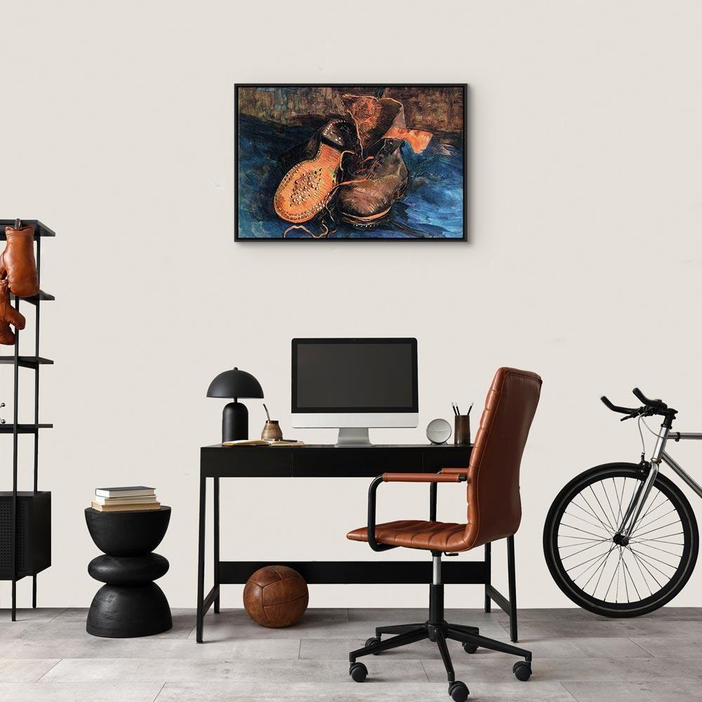 Leinwandbild - Vincent van Gogh – A Pair of Shoes