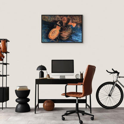 Leinwandbild - Vincent van Gogh – A Pair of Shoes