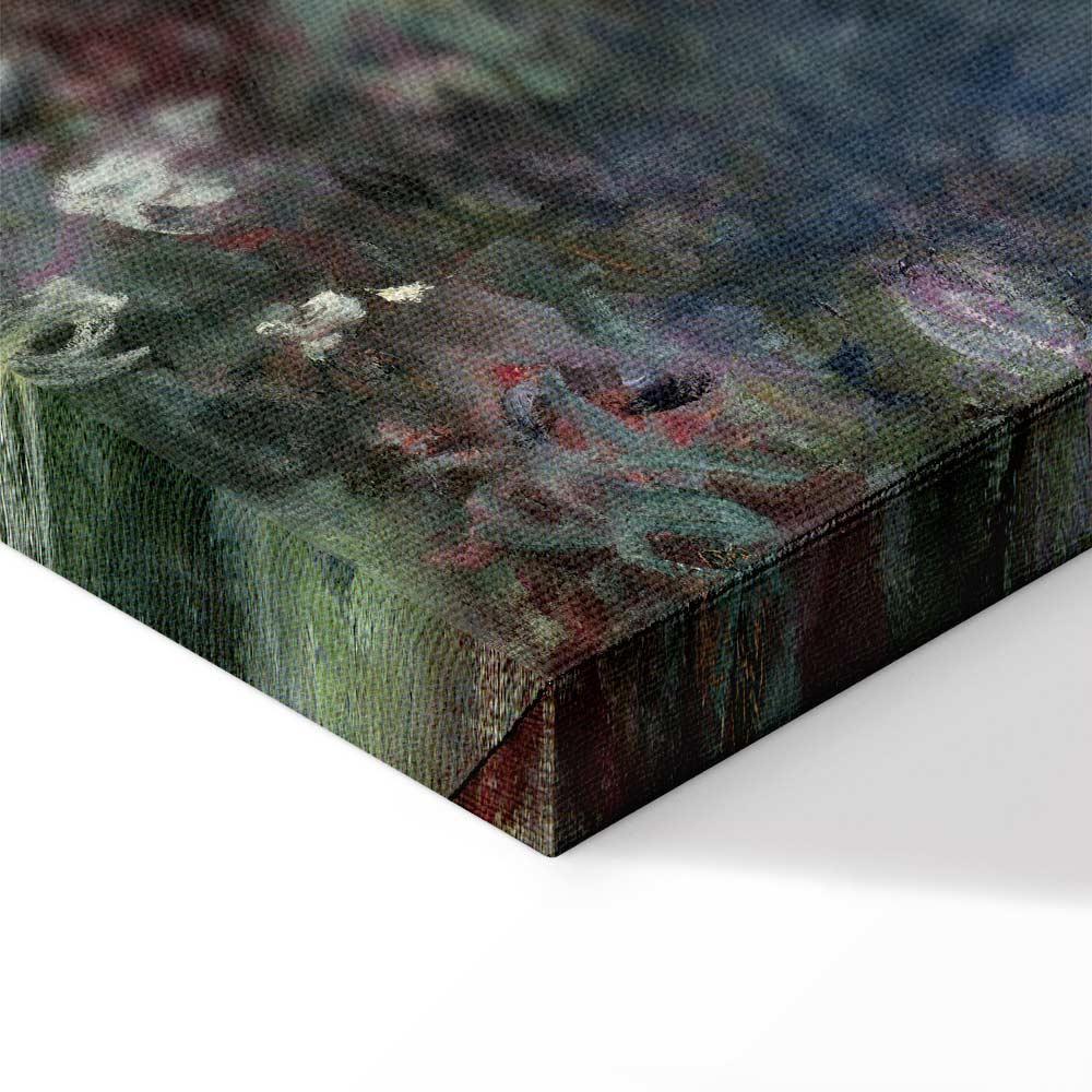 Leinwandbild - Claude Monet – Waterlilies: Green Reflections