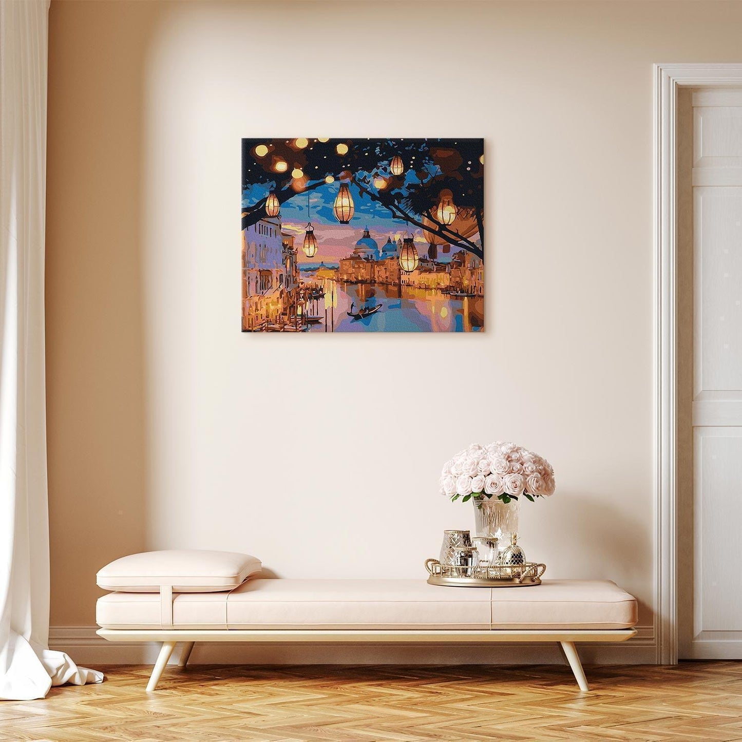 Malen nach Zahlen - Venice at dusk