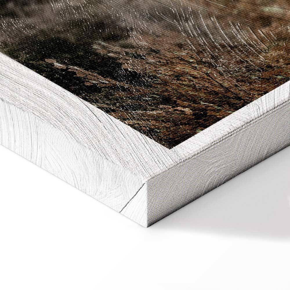 Leinwandbild - Sepia Park (1 Part) Vertical