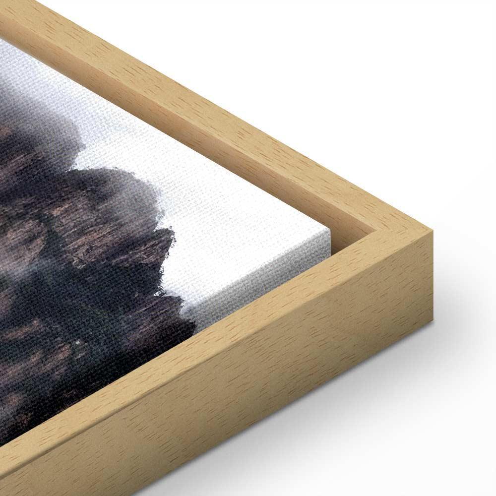 Leinwandbild - Heart of Mountain Landscape (1-part) - Clouds Amid Rocks