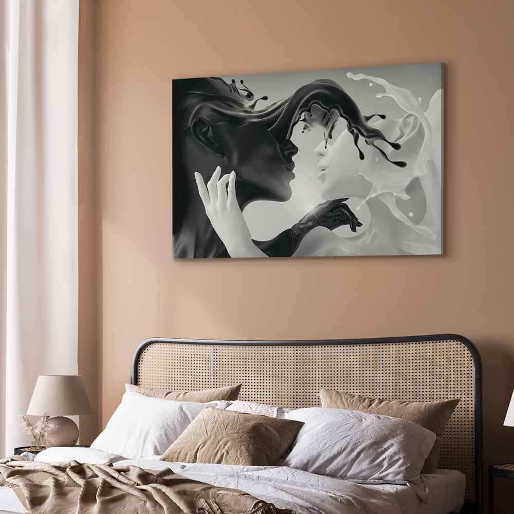 Leinwandbild - Tender Opposite (1 Part) Wide