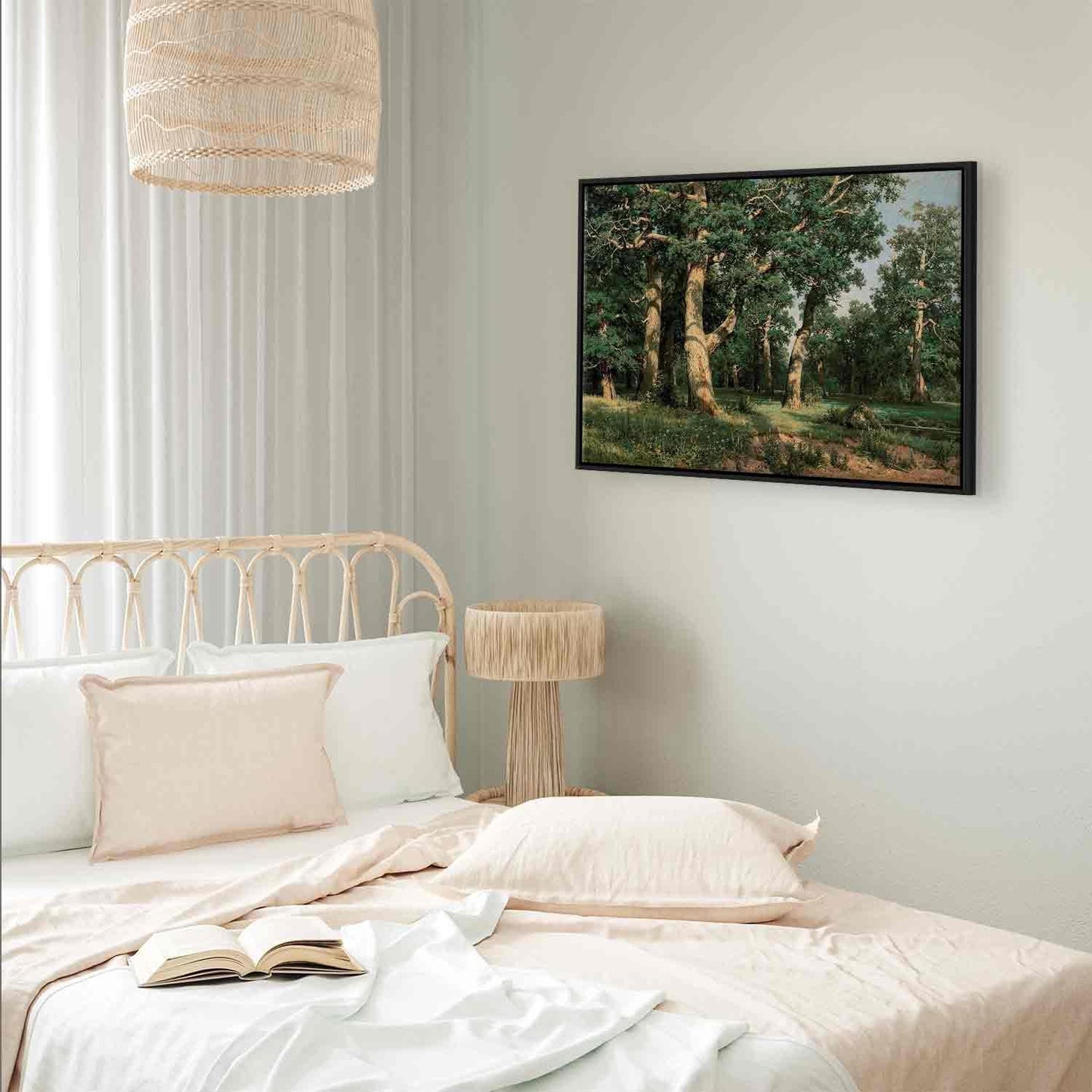 Leinwandbild - Ivan Shishkin – Oak Forest