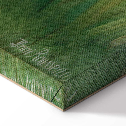 Leinwandbild - Henri Rousseau – Le Lion ayant faim se jette sur l'Antilope