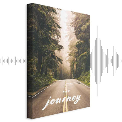 Leinwandbild - Journey Into The Unknown (1 Part) Vertical